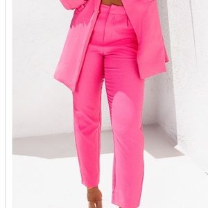 Pink Suit Pant